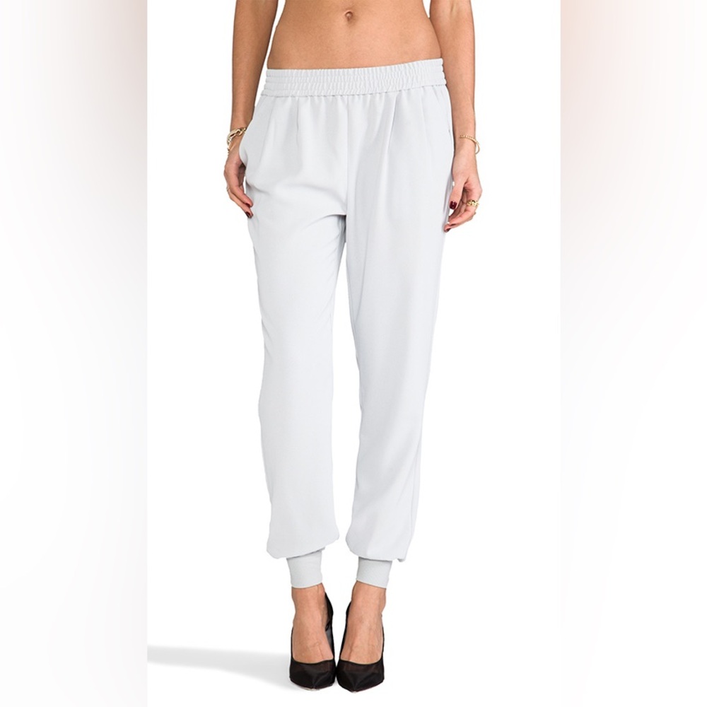 Joie Mariner Crepe Crop Jogger Pant - Silverfox